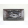 Image 3 : 2 x 1 Oz .999 Fine Titanium Brown Snake Motif Bars 