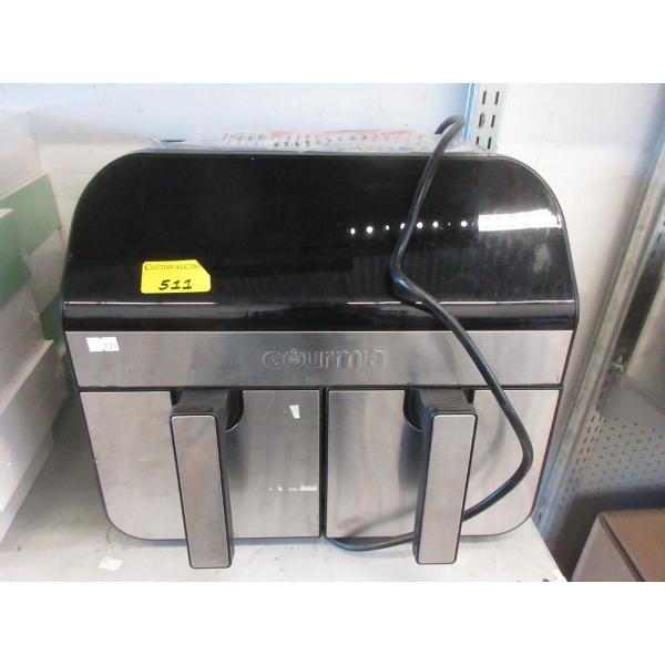 Gourmia Dual Basket Air Fryer - No Box