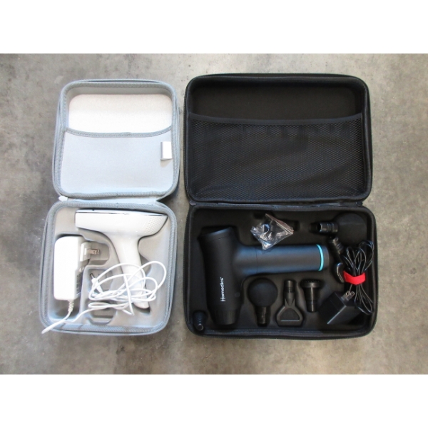 Homedics Massager & Silk'n Hair Remover