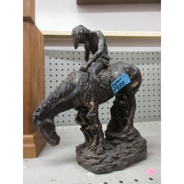 James Earl Fraser Replica Resin Statue 
