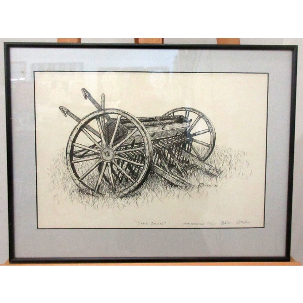 Brian Styles Limited Edition Print - "Seed Sown" 