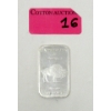 Image 1 : 1 Oz .999 Silver Indigenous/Buffalo Bar 