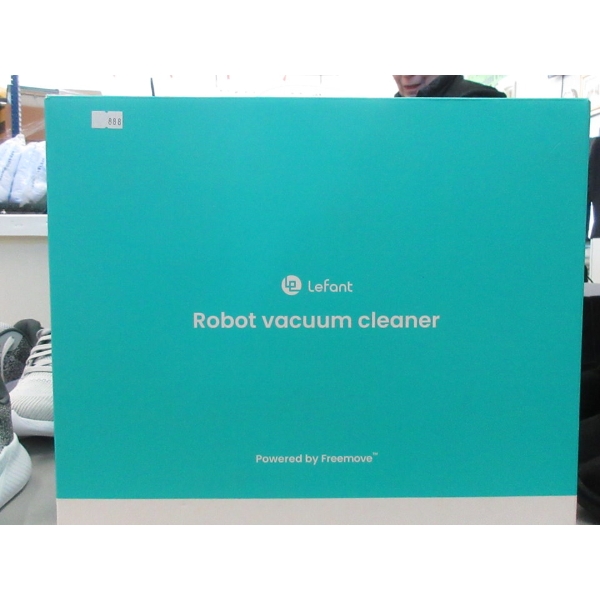 Lefant Robotic Vacuum Cleaner - Black
