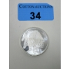 Image 1 : 1 Oz .999 Silver Indigenous/Buffalo USA Round 