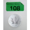 Image 1 : 1 Oz .9999 Silver 2012 Maple Leaf Coin 