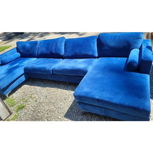 Customer Return Sofa with Chaise Lounge - As Is