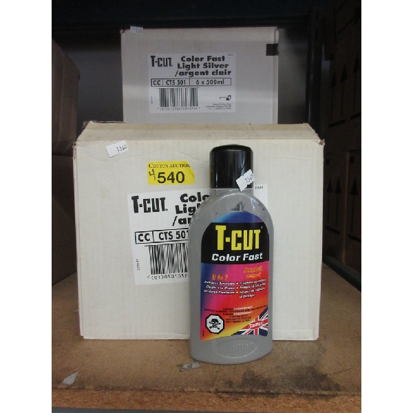 4 Cases of "T-Cut" Colour Fast Auto Polish - Light Silver