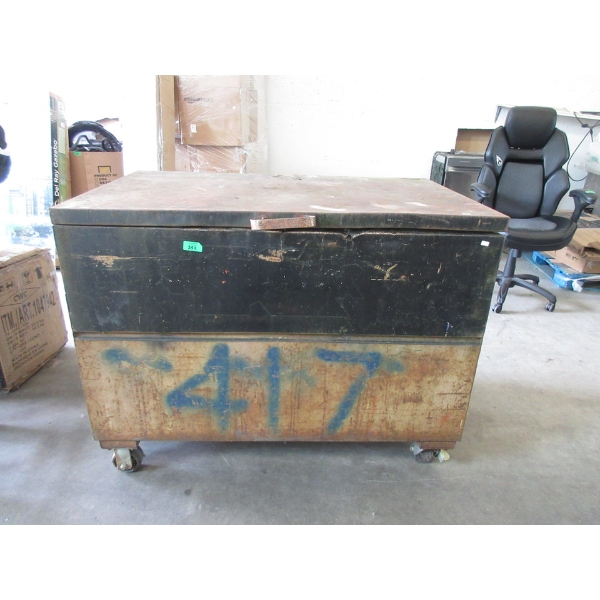 Jobsite Rolling Metal Tool Chest - 30" x 48" x 37" tall