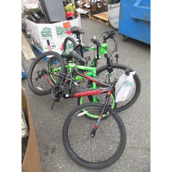 3 Hyper Brand Bikes - Customer Returns - As Is