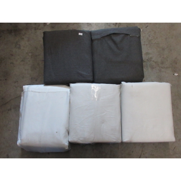 5 Assorted Sets of Grommet Top Drapery Panels