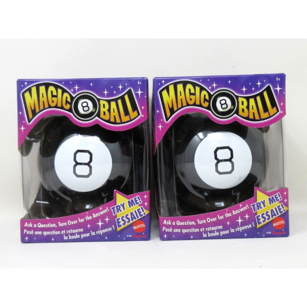 2 New Magic 8 Ball Fortune Telling Balls