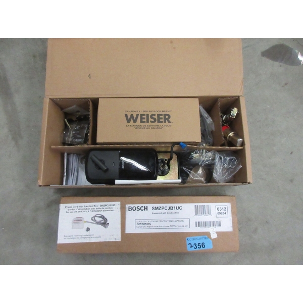 Weiser Keyless Door Lock & Bosch Power Cord