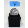 Image 1 : 2 Oz .9999 Silver 2025 Grizzly Bear/Bull $10 Coin 
