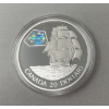 Image 1 : 2001 .925 Sterling Silver 1 Oz Hologram Coin 