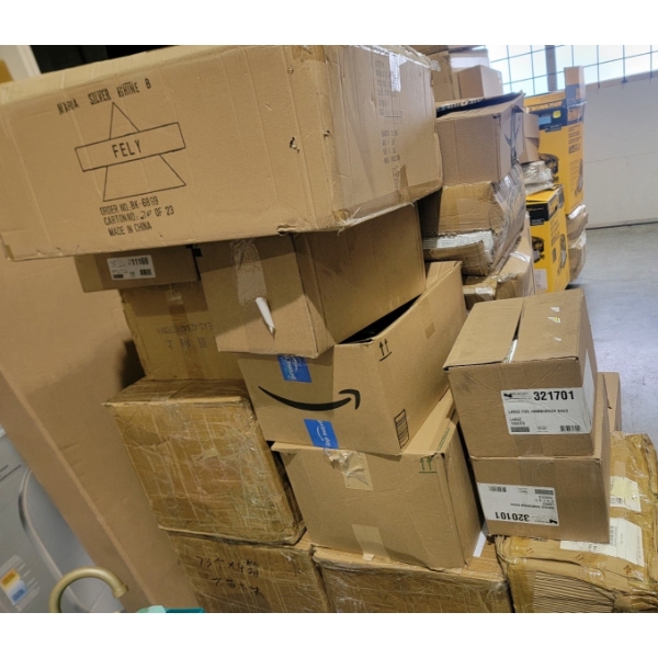 Skid of New Assorted Merchandise - Variety of Items
