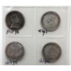 Image 3 : 16 Vintage Canadian Silver Dimes - 1909 to 1934