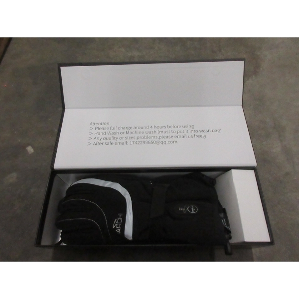 New Barchi Black Heated Gloves - Size M