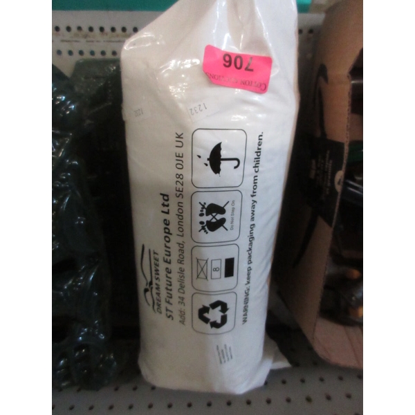New Standard Size Memory Foam Bed Pillow