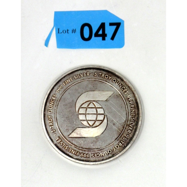 5 Oz .999 Silver Scotiabank Investor Round 