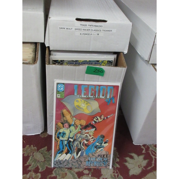 200 Assorted Comics - Bagged & Carded