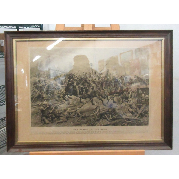 "The Taking of the Guns" Framed Print 