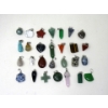Image 2 : 28 New Polished Gemstone Pendants