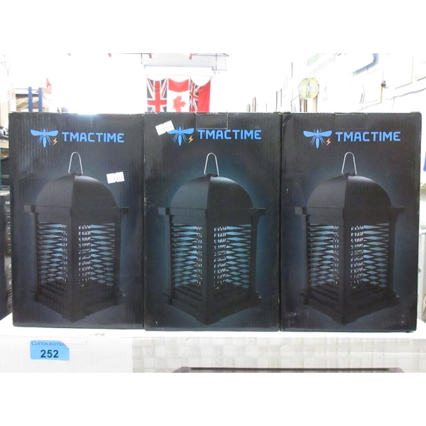 3 New Tmactime Electronic Bug Zapper Lamps