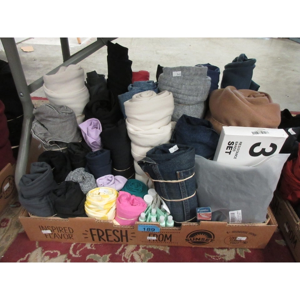 Box Lot of Overstock & Customer Return Clothing