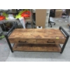 Image 1 : 2 Drawer TV Stand with Metal Frame