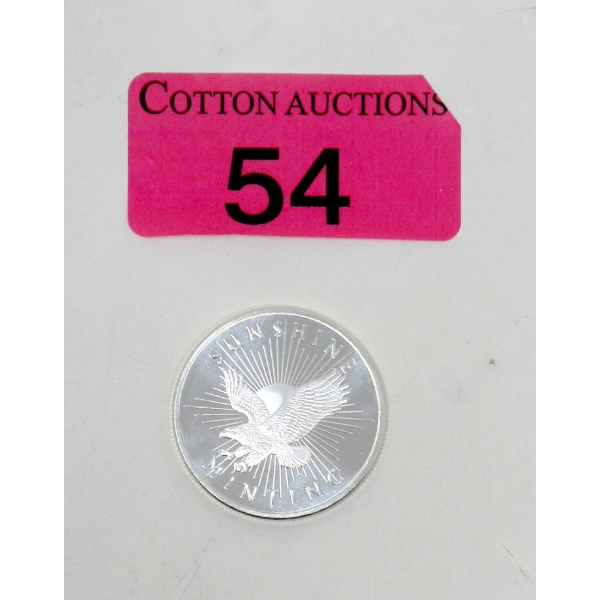 1/2 Oz .999 Silver Sunshine Minting Round 