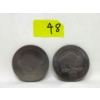 Image 1 : 2 x 1 Oz .999 Fine Titanium Buffalo Rounds