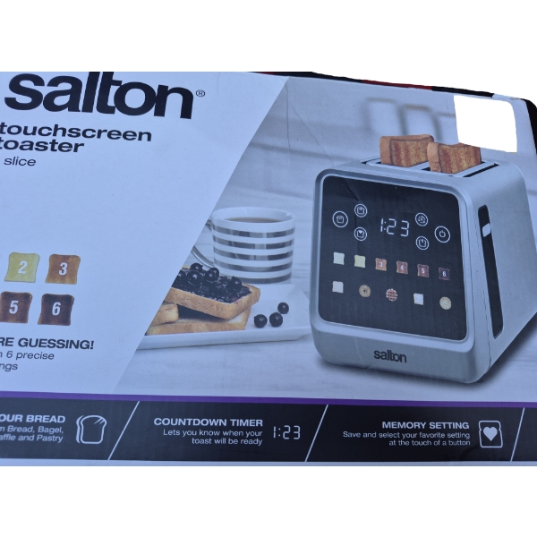 Customer Return Salton 2-Slice Toaster