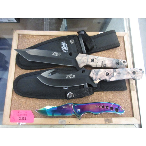 New Break-Up-Country Knife and Gut Knife