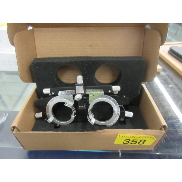 Optometric Trial Lens Frames - No Lenses