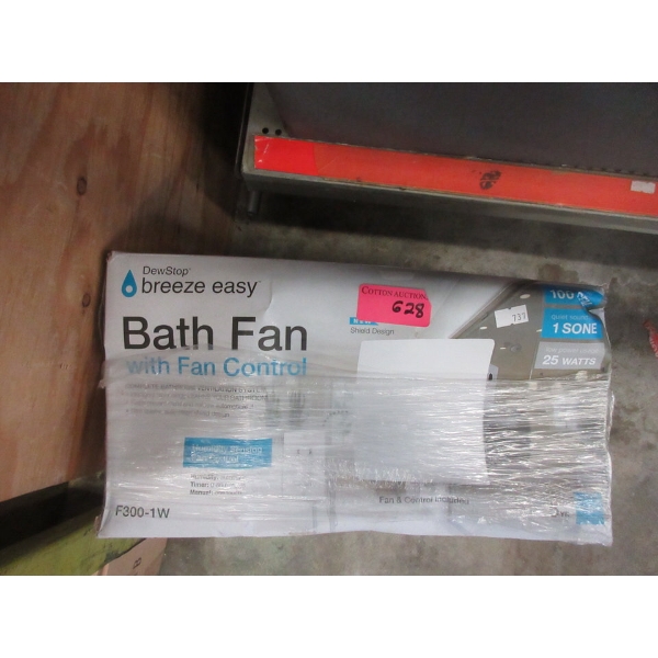 Dew Stop Breeze Easy Bath Fan with Control