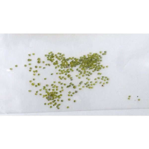 1 CTW Loose Yellow Diamond Chips