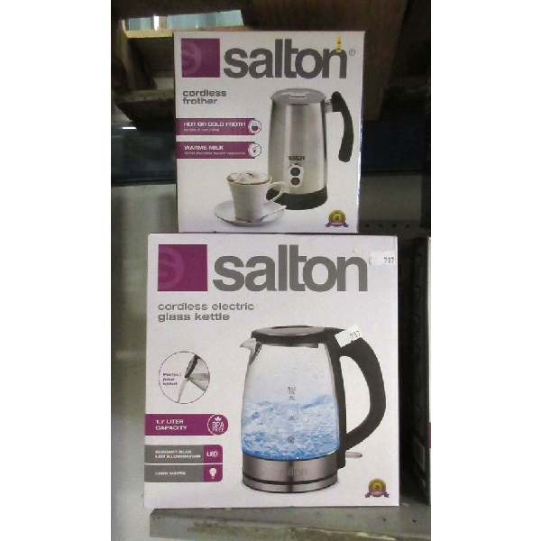 2 Salton Small Kitchen Appliances 