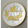 Image 1 : 1 Oz .9999 Silver 2018 Timeless Icons: Caribou $25 Coin 