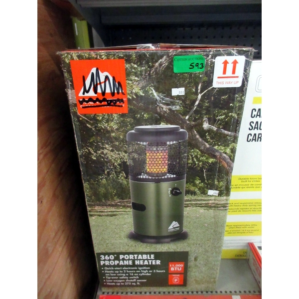 Ozark Trail 360 Degree Portable Propane Heater 