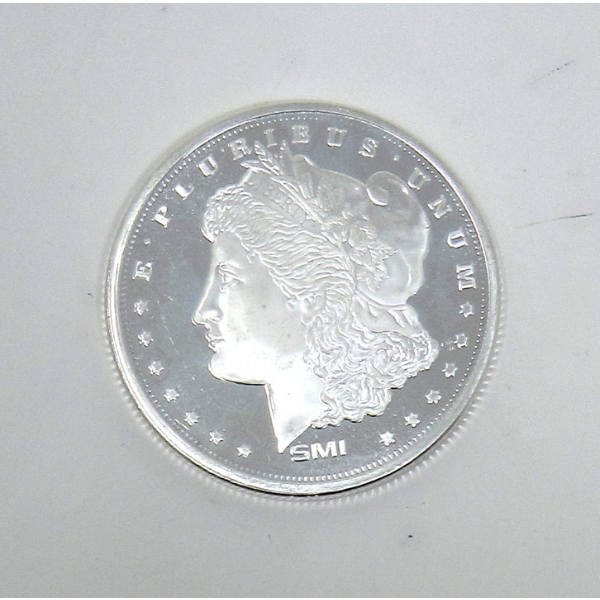 1 Oz .999 Silver E.Pluribus.Unum Round 