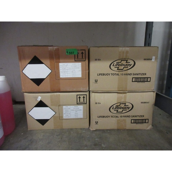 2 Cases of Life Buoy Total 10 Hand Sanitizer