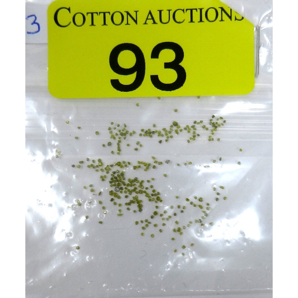1 CTW Loose Yellow Diamond Chips