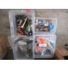 Image 1 : 4 Totes of Assorted New and Used Drone Parts