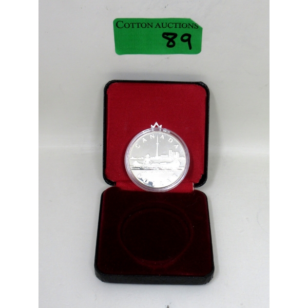 1984 Canada 1 Oz. 50% Silver $1 Coin
