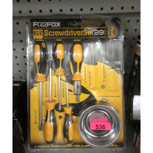 Frefox Screwdriver Set - Magnetic Tips 