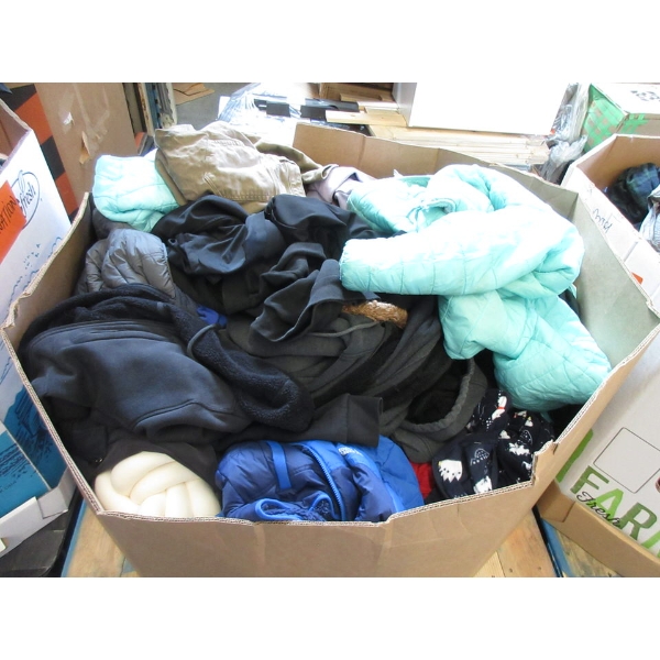 Skid of Overstock & Customer Return Clothing 