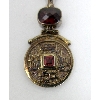 Image 2 : Sajen .925  Silver & Gemstone Gold Plated Necklace