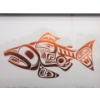 Image 4 : Framed Set of 3 Copper-Tone Bill Reid Prints