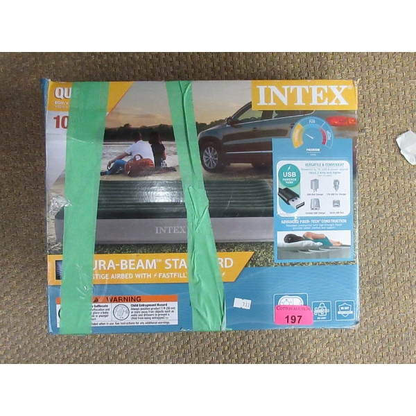 Intex Inflatable Dura-Beam Standard Mattress