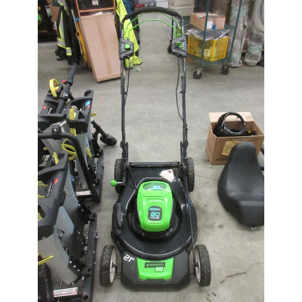 Greenworks Pro 21" Cordless Lawn Mower